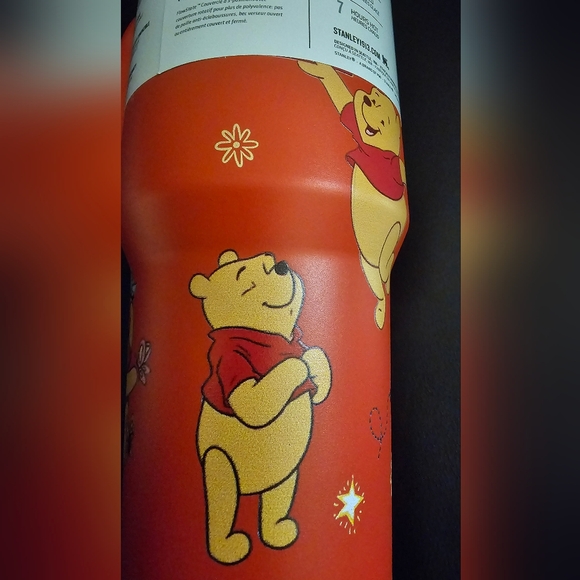 Stanley Red 40oz Insulated Tumbler Winnie the Pooh Collectible New In Box - Picture 11 of 16